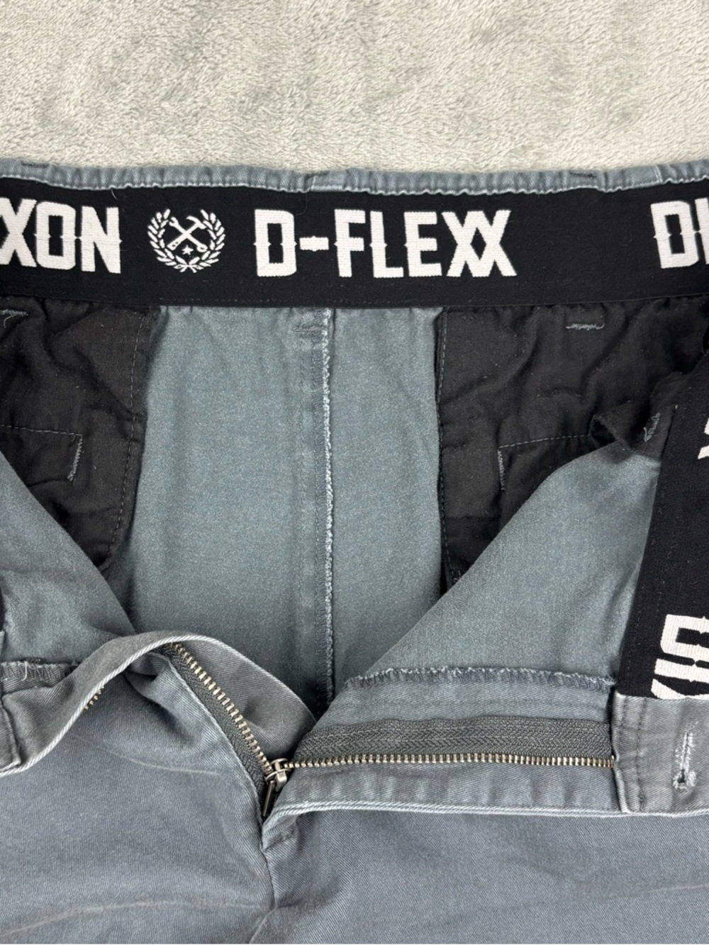 Dixxon Flannel Co Shorts Mens‎ Green D-Flexx Elastic Waistband Casual - Picture 8 of 14